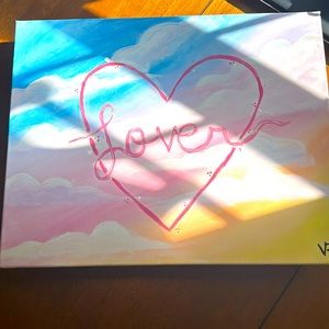 Lover painting! If you are a Taylor swift fan like me this is perfect for you!🩷